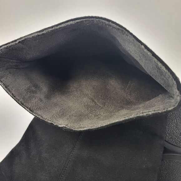 Seychelles Paradise City Leather Over the Knee Boots Black Size 6.5 - Picture 10 of 13